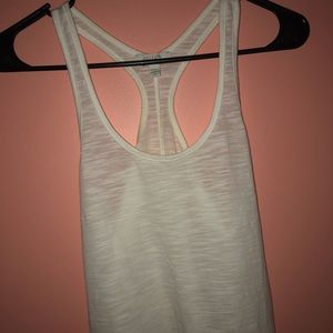 White Razorback Tank